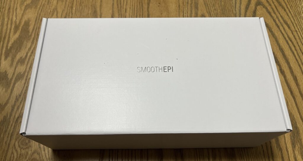 スムースエピ ES-WG0Bの白い外箱